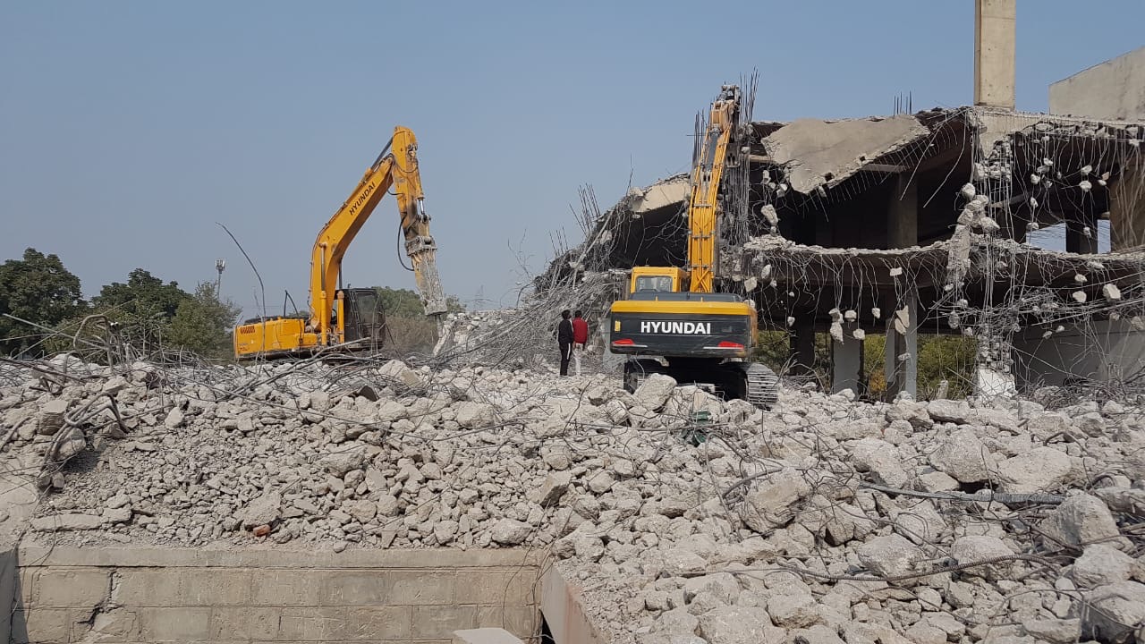 JAI MATA DI industrial demolition and dismantling project